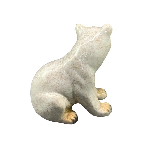 Kobuk - Polar Bear Ceramic Figurines - Home Decor - Picture 2 of 2